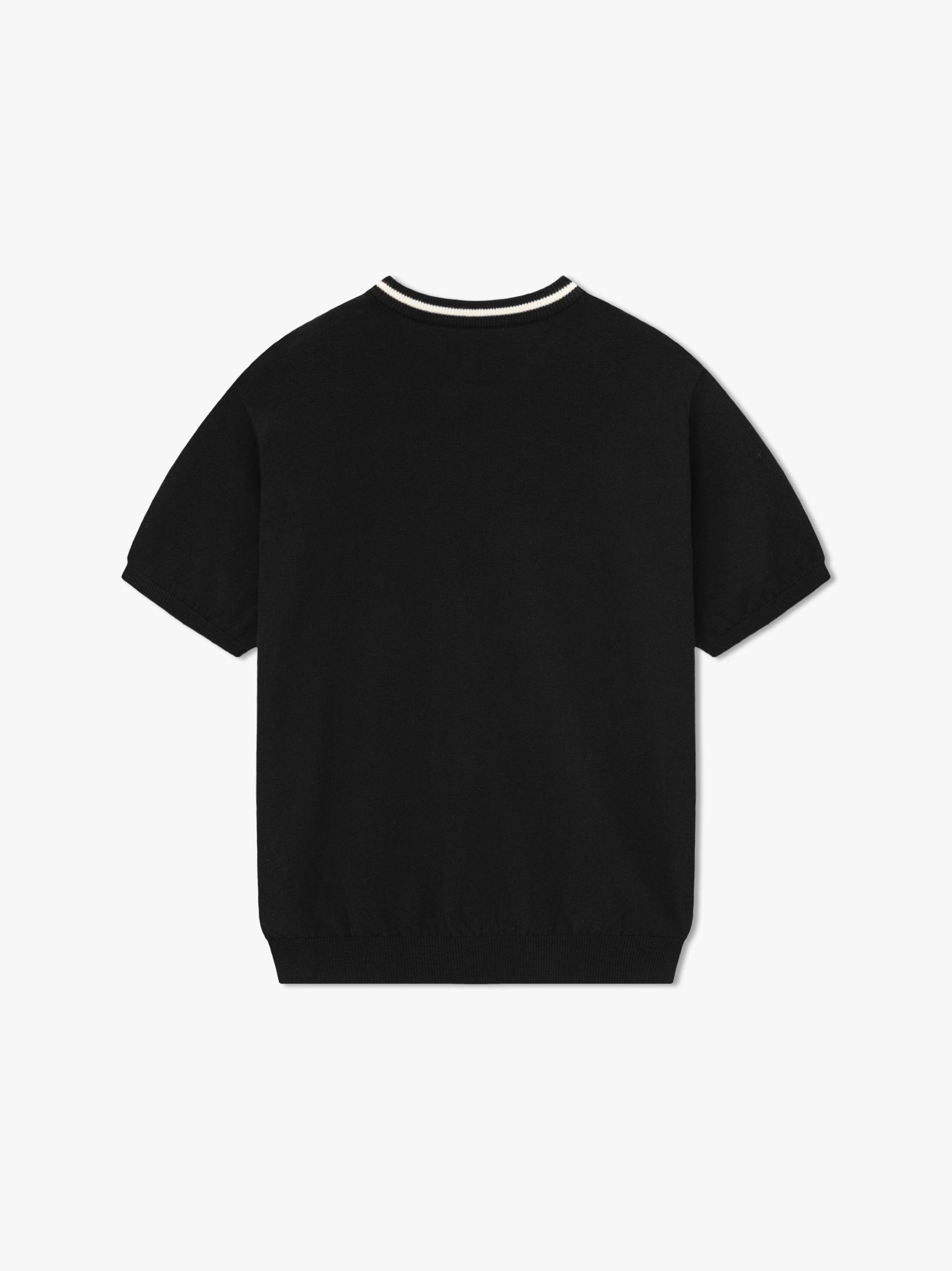 RHUDE LOGO KNIT TEE Male Product Image