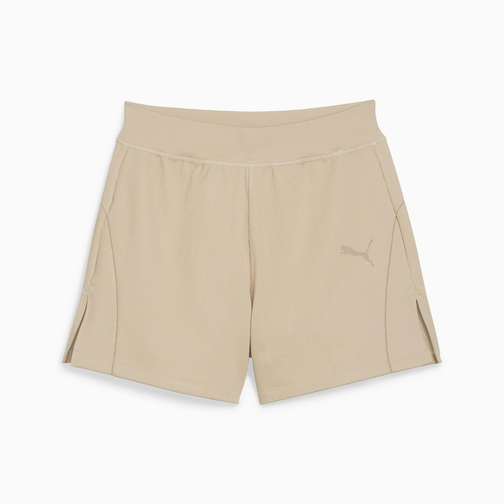 DARE TO Women's MUTED MOTION Flared Shorts Product Image