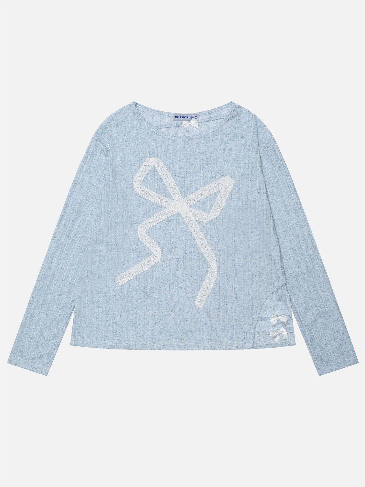 Aelfric Eden Lace Bow Long Sleeve Female Product Image