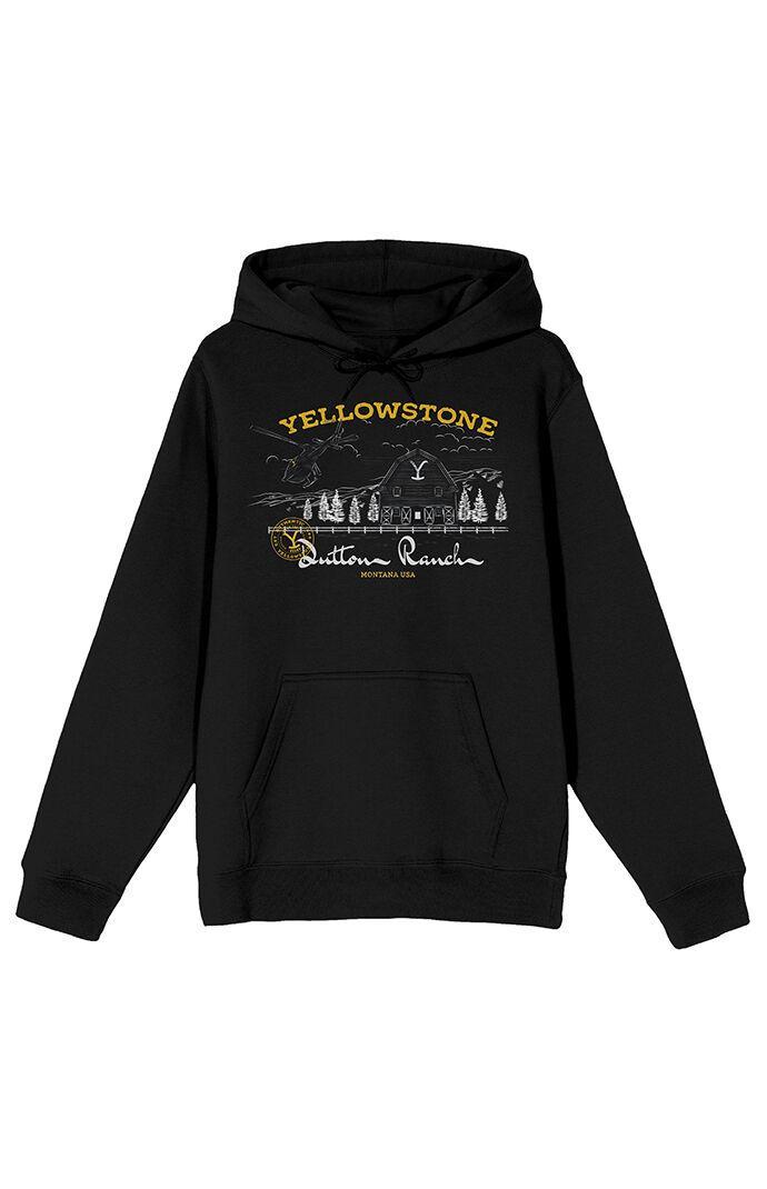 Men's Yellowstone Dutton Ranch Hoodie Product Image