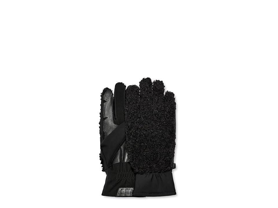 Mens Fluff Faux Fur Gloves Product Image