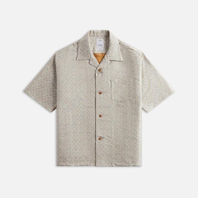 Visvim Crosby Shirt Jacquard - Tan Male Product Image