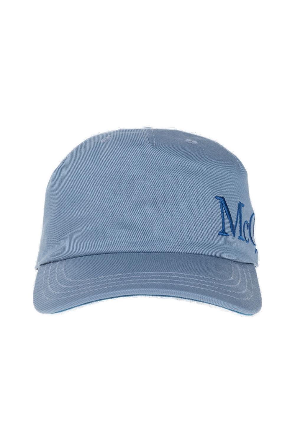 Embroidered-logo Baseball Cap In Light Blue Product Image