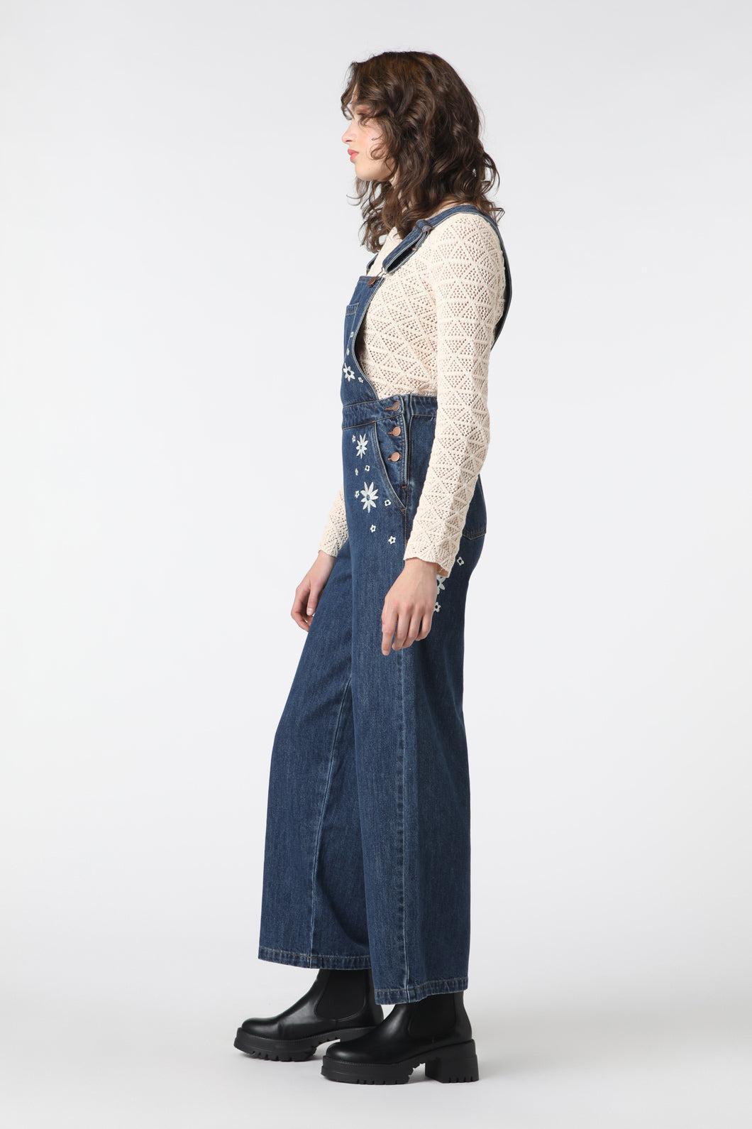 Daisy Days Embroidered Overall Product Image