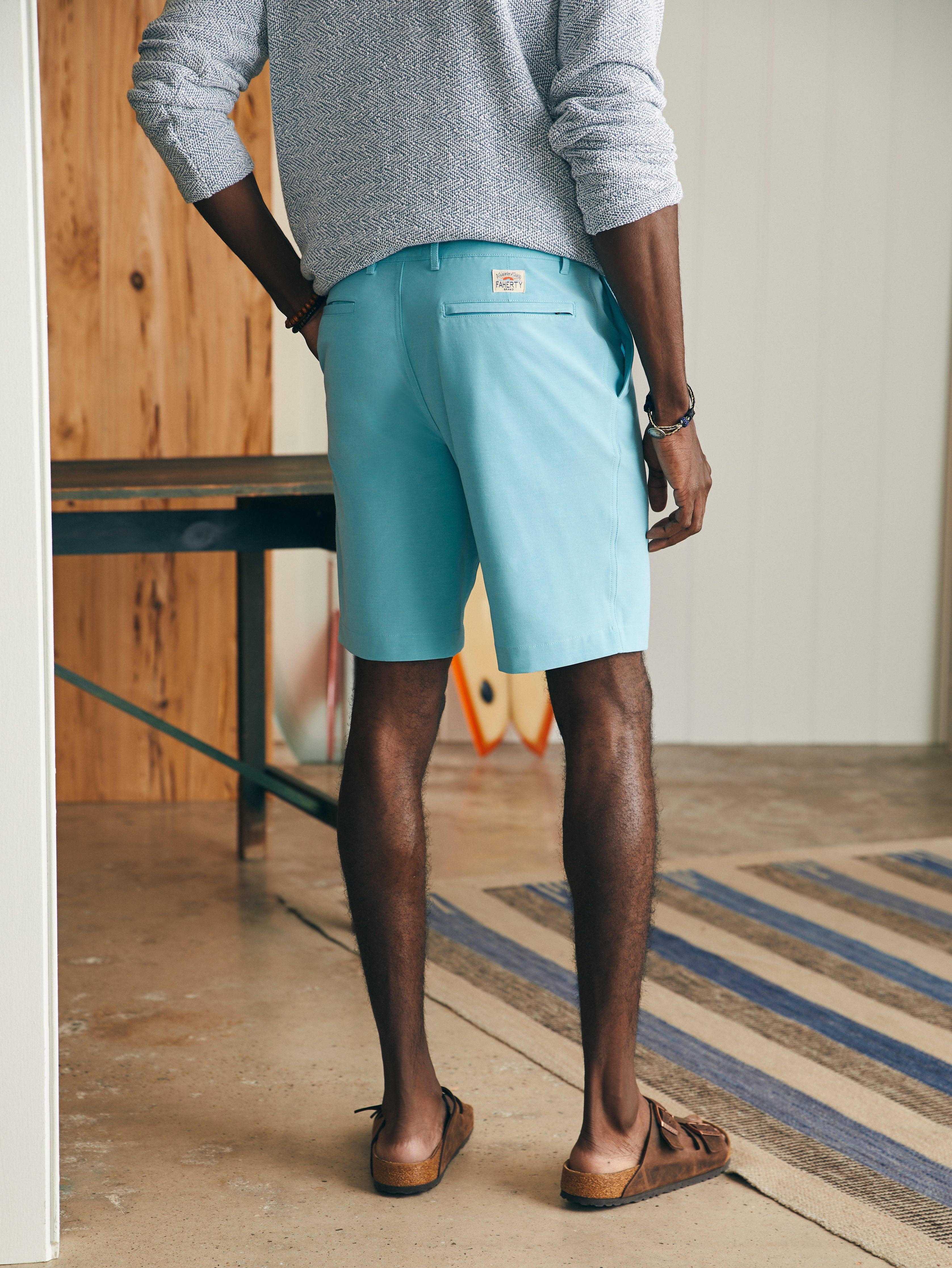 All Day Shorts (9" Inseam) - Turquoise Sky Male Product Image