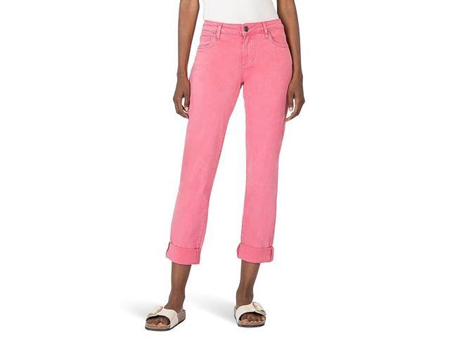 KUT from the Kloth Catherine Boyfriend In Poppy (Poppy) Women's Jeans Product Image