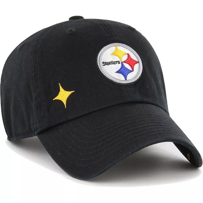 Womens 47 Pittsburgh Steelers Confetti Icon Clean Up Adjustable Hat Product Image