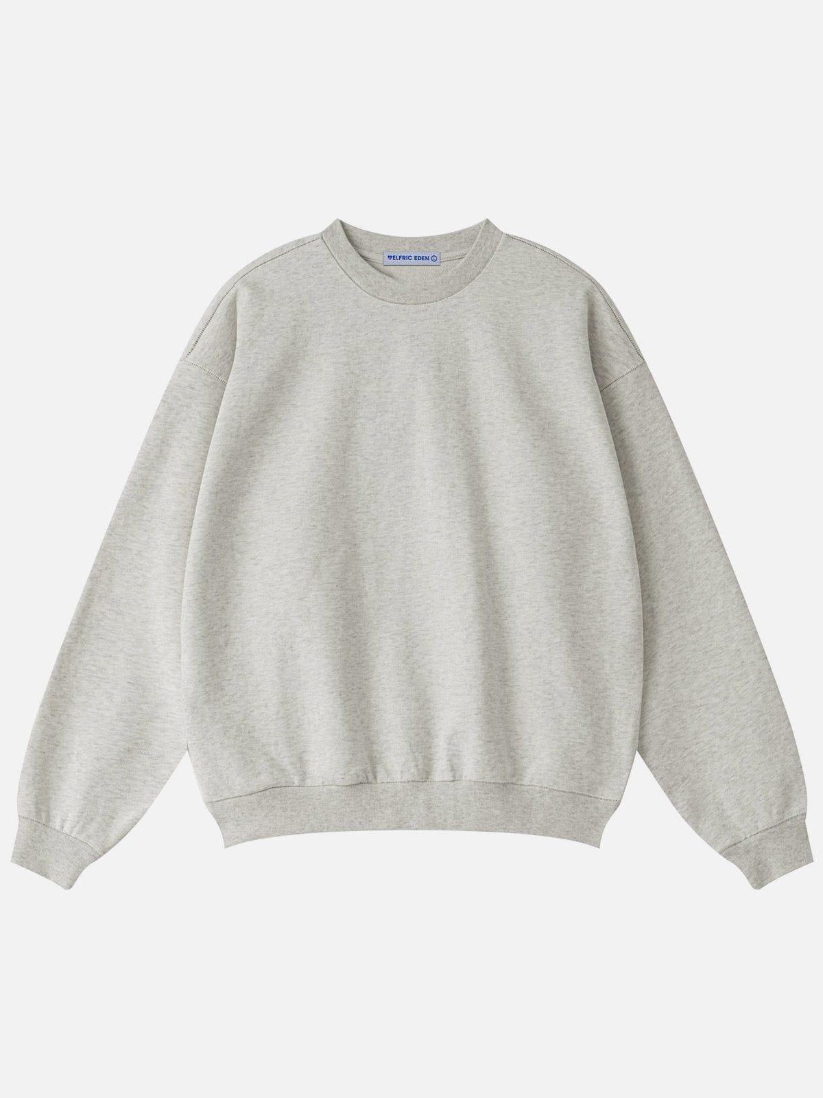 Aelfric Eden Basic Solid Oversized Sweatshirt product image