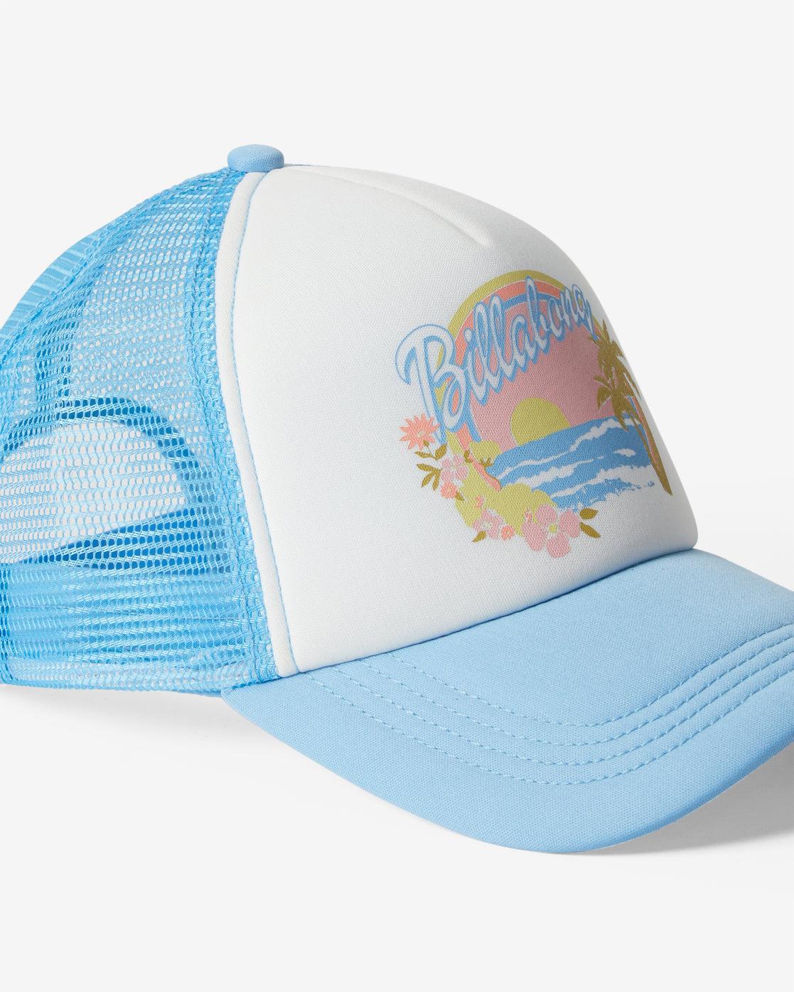 Across Waves Trucker Hat - Blue Dream Female Product Image