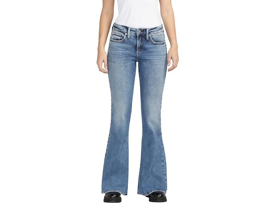 Silver Jeans Co. Suki Mid-Rise Flare Leg Jeans L93803SCV229 (Indigo) Women's Jeans product image