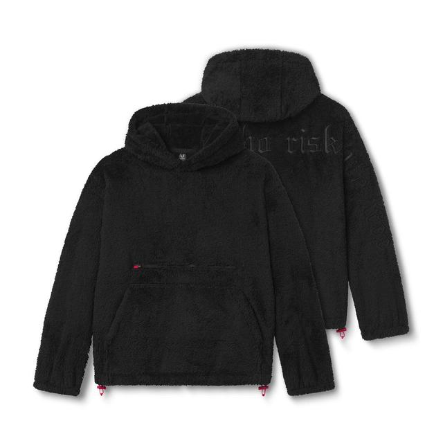 0553. Sherpa Recovery Hoodie - Black/Black Product Image