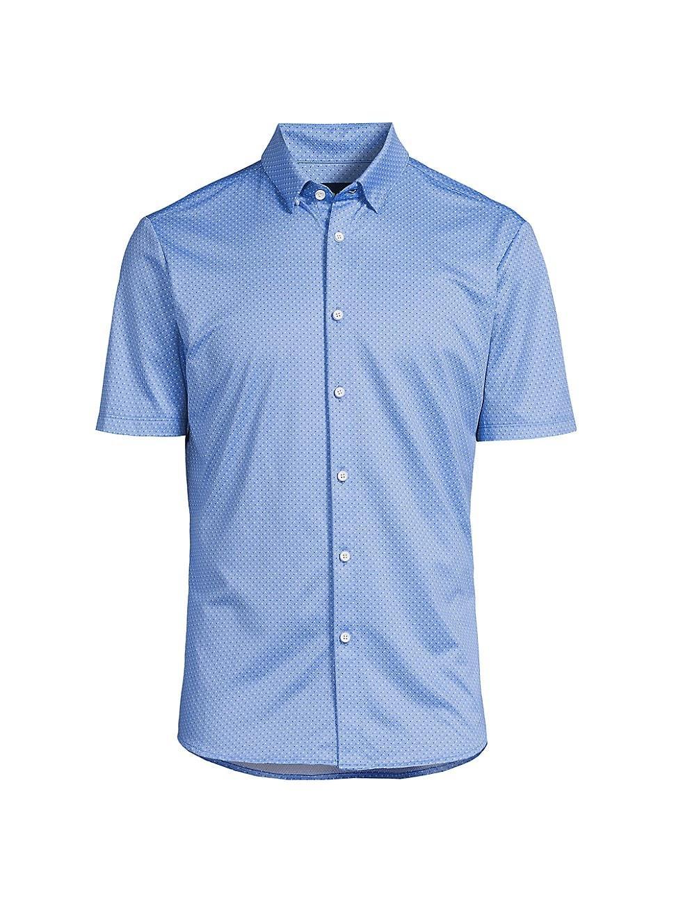 Mens Halyard Short-Sleeve Dress Shirt Product Image