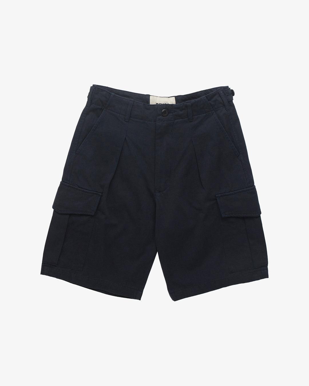 Chloe Cargo Short (Relaxed Fit) - Navy Product Image