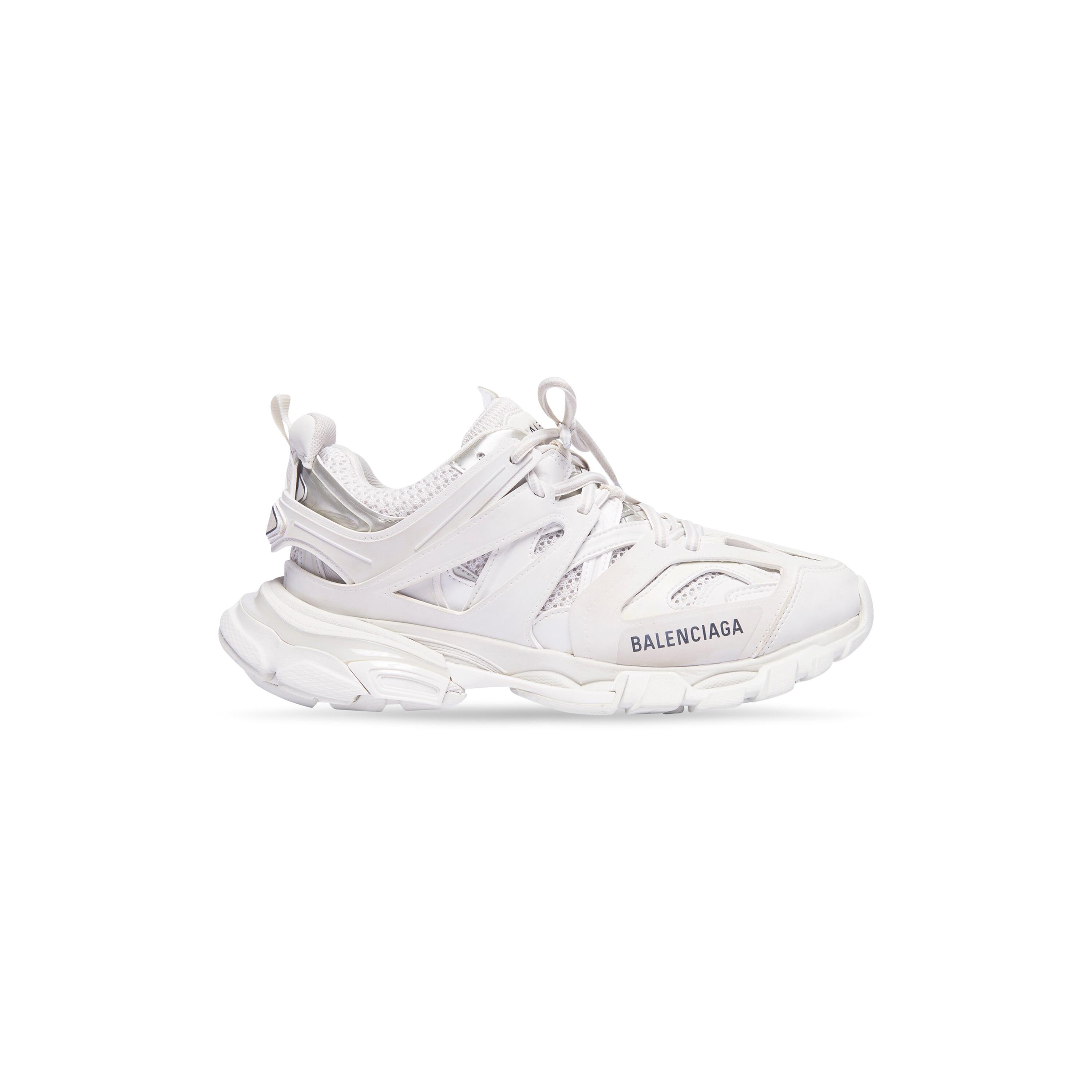 Women's Track Sneaker in White Product Image