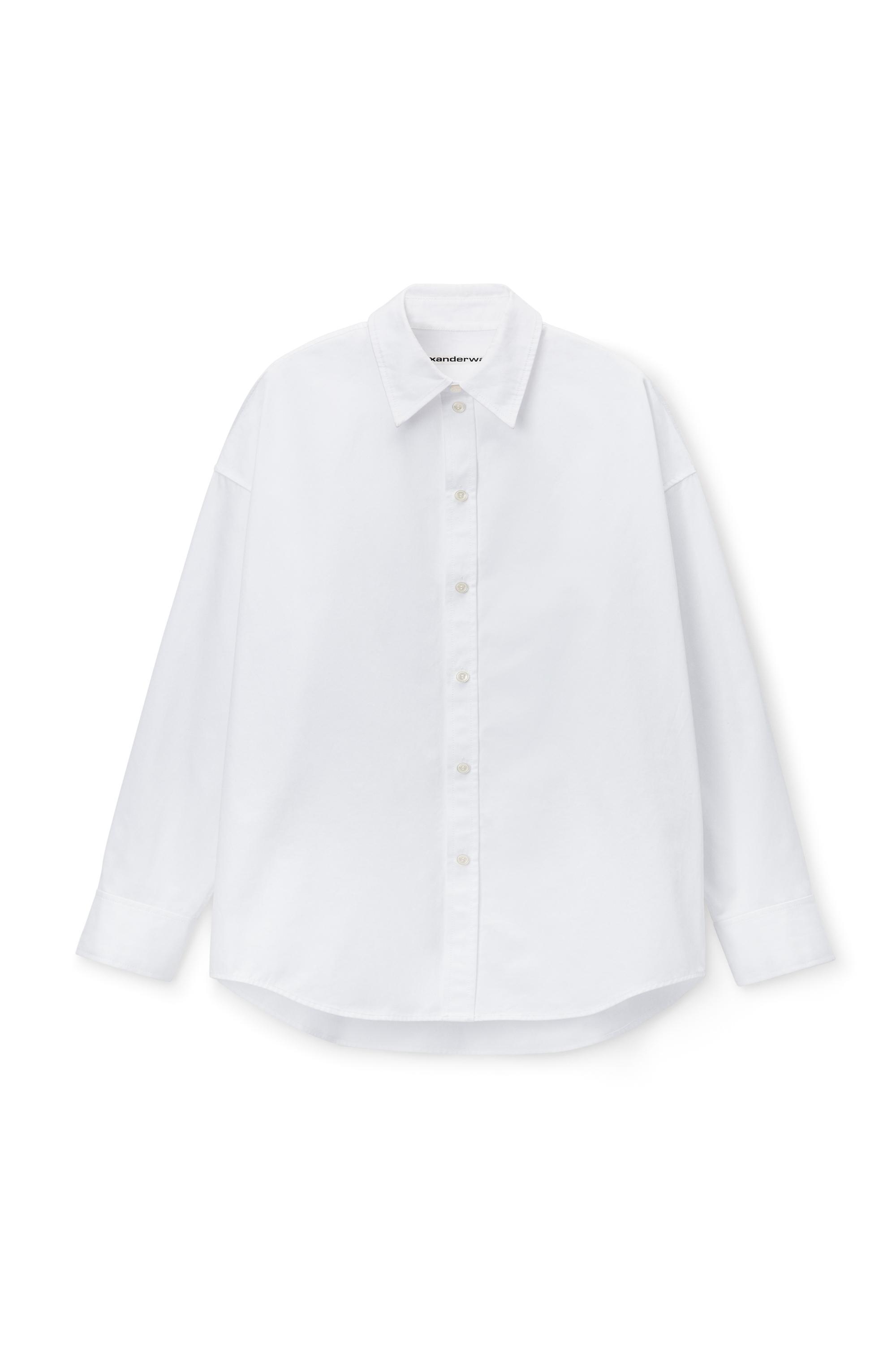 Classic Button-up Shirt In Cotton Product Image