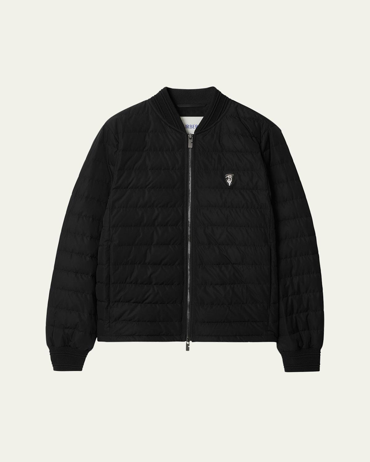 Mens Down Bomber Jacket Product Image