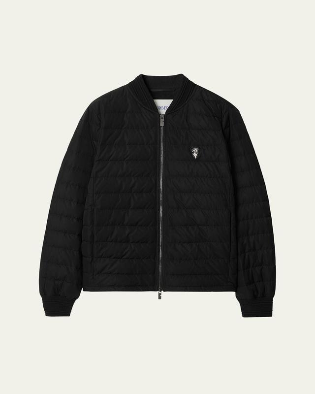 Mens Down Bomber Jacket Product Image