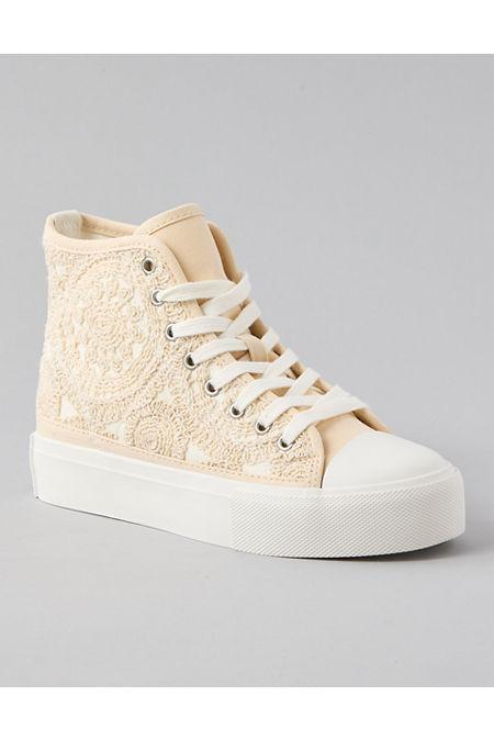 AE Crochet Platform High-Top Sneaker Women's Product Image