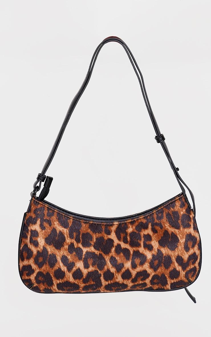 Leopard Print Slim Shoulder Bag Product Image