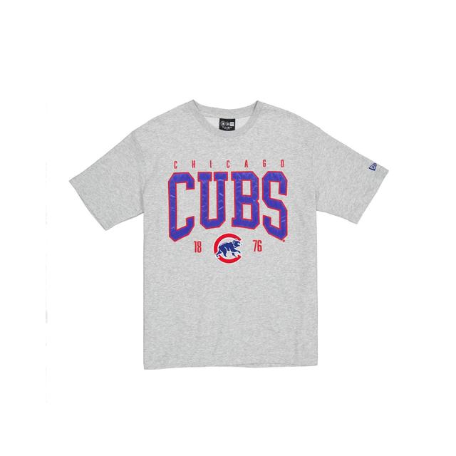 Chicago Cubs Sport Classics Gray T-Shirt Male Product Image