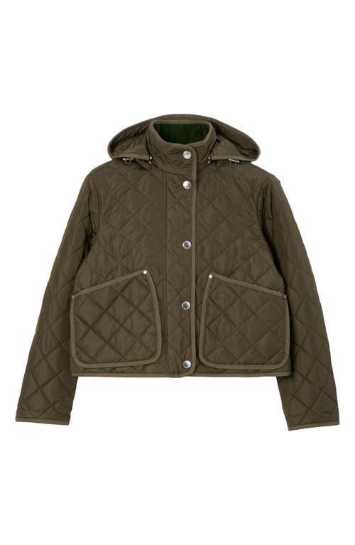 burberry Humbie Diamond Quilted Nylon Hooded Jacket Product Image