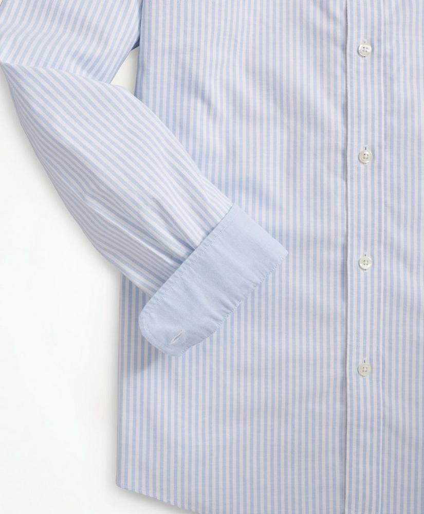 Stretch Non-Iron Oxford Button-Down Collar, Bengal Stripe Sport Shirt Product Image