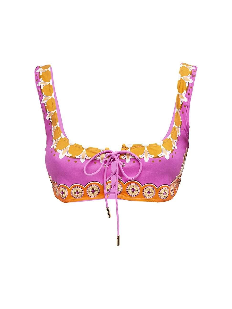 Womens Sunset Bikini Top Product Image