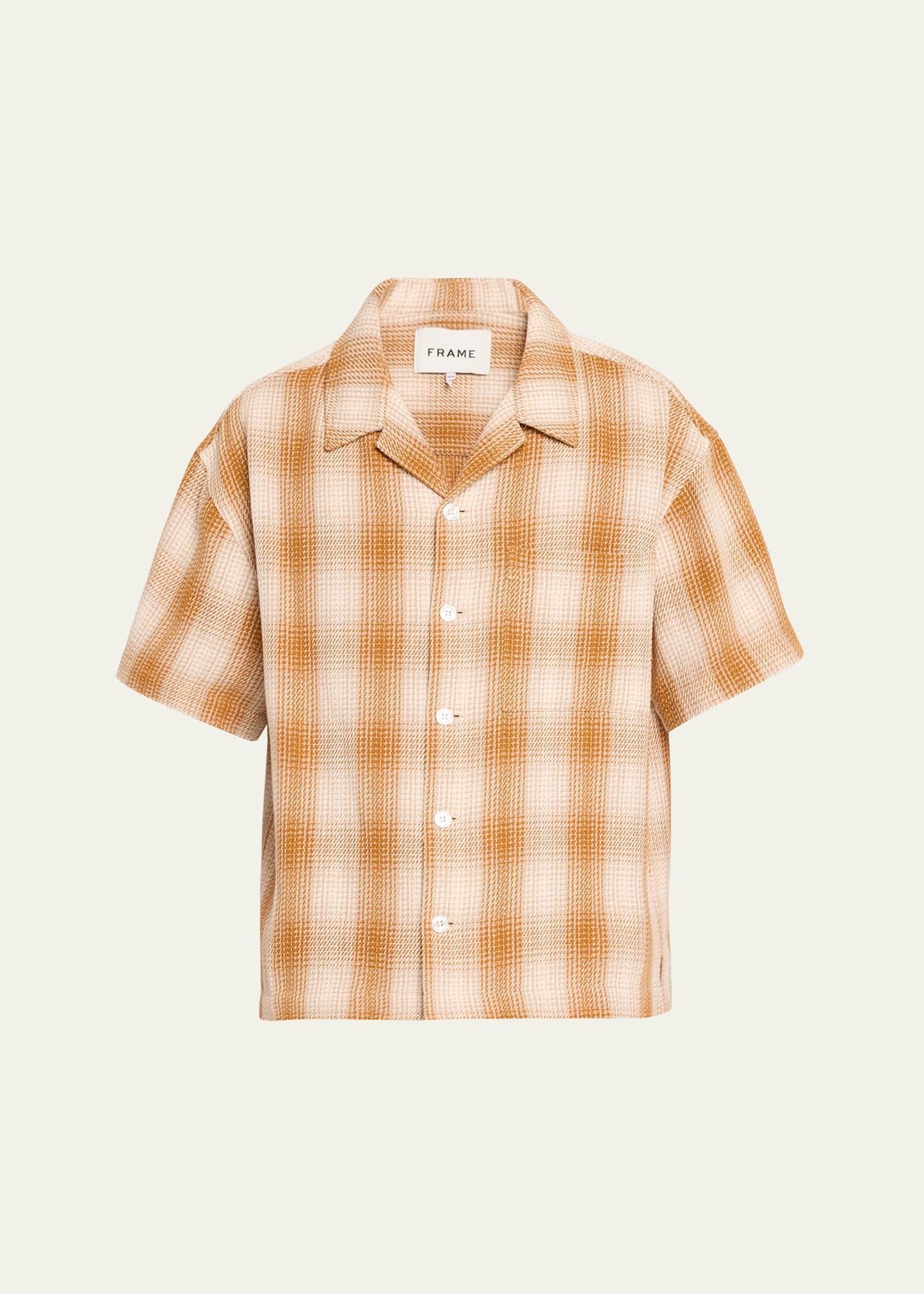 Mens Baja Plaid Camp Shirt Product Image