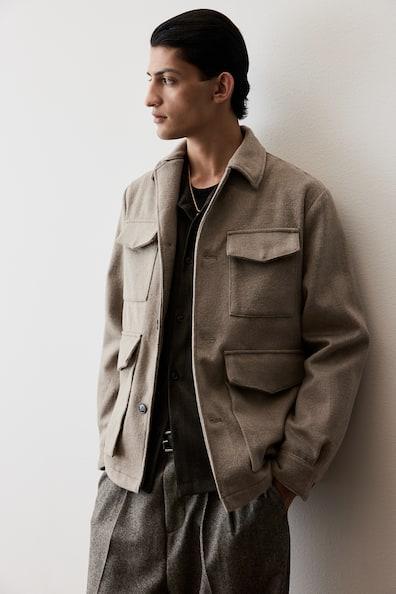 Regular Fit Utility Jacket Product Image