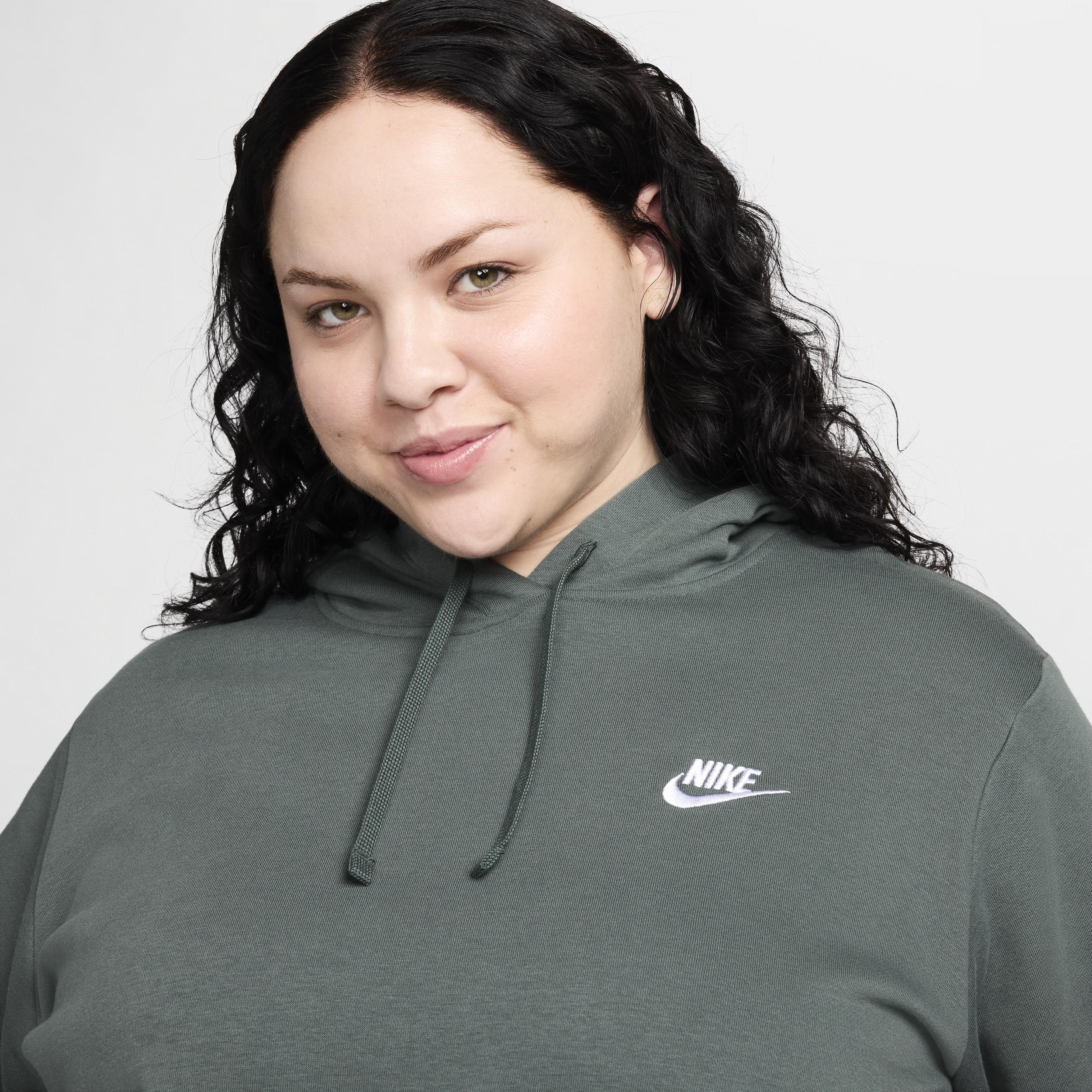 Womens Nike Sportswear Club Fleece Pullover Hoodie (Plus Size) Product Image