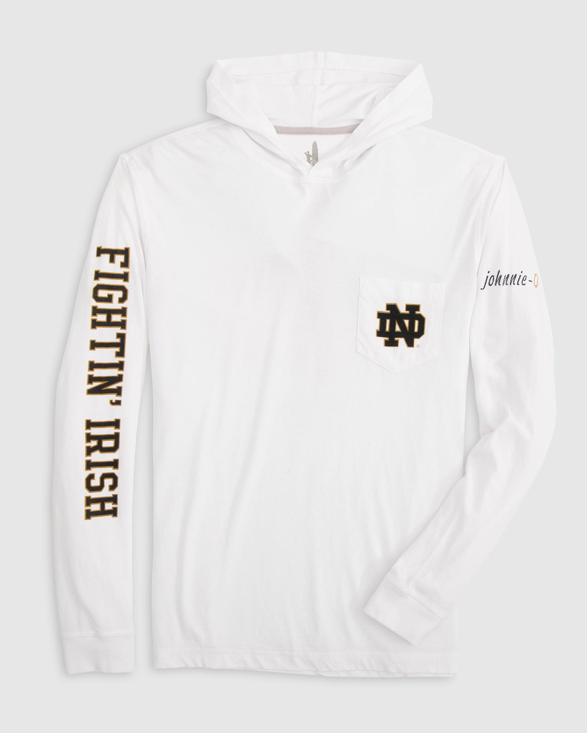 johnnie-O Notre Dame Edison 2.0 T-Shirt Hoodie Product Image