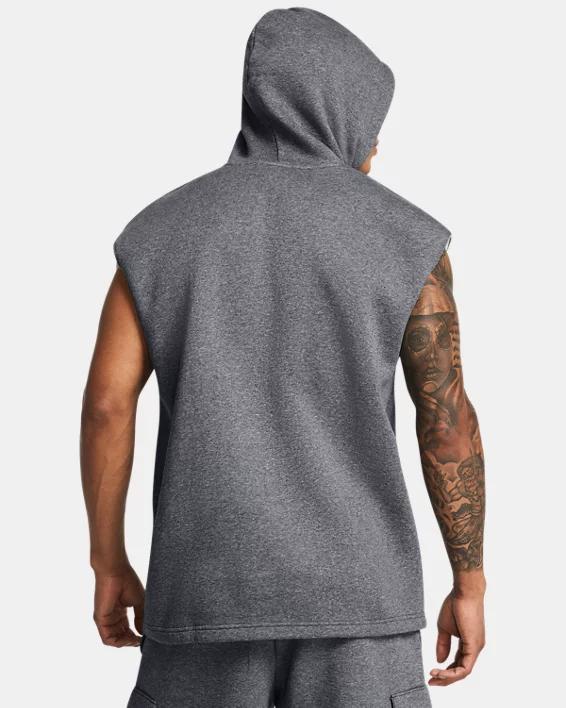 Men's UA Icon Fleece Sleeveless Hoodie Product Image