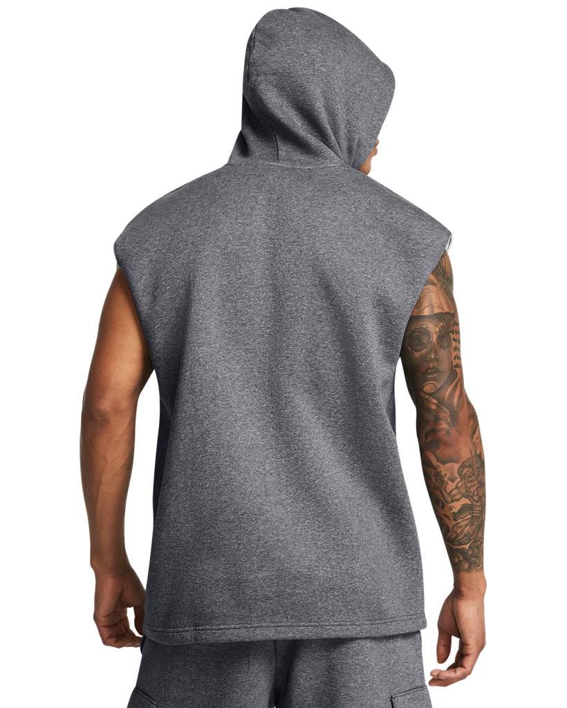 Men's UA Icon Fleece Sleeveless Hoodie Product Image