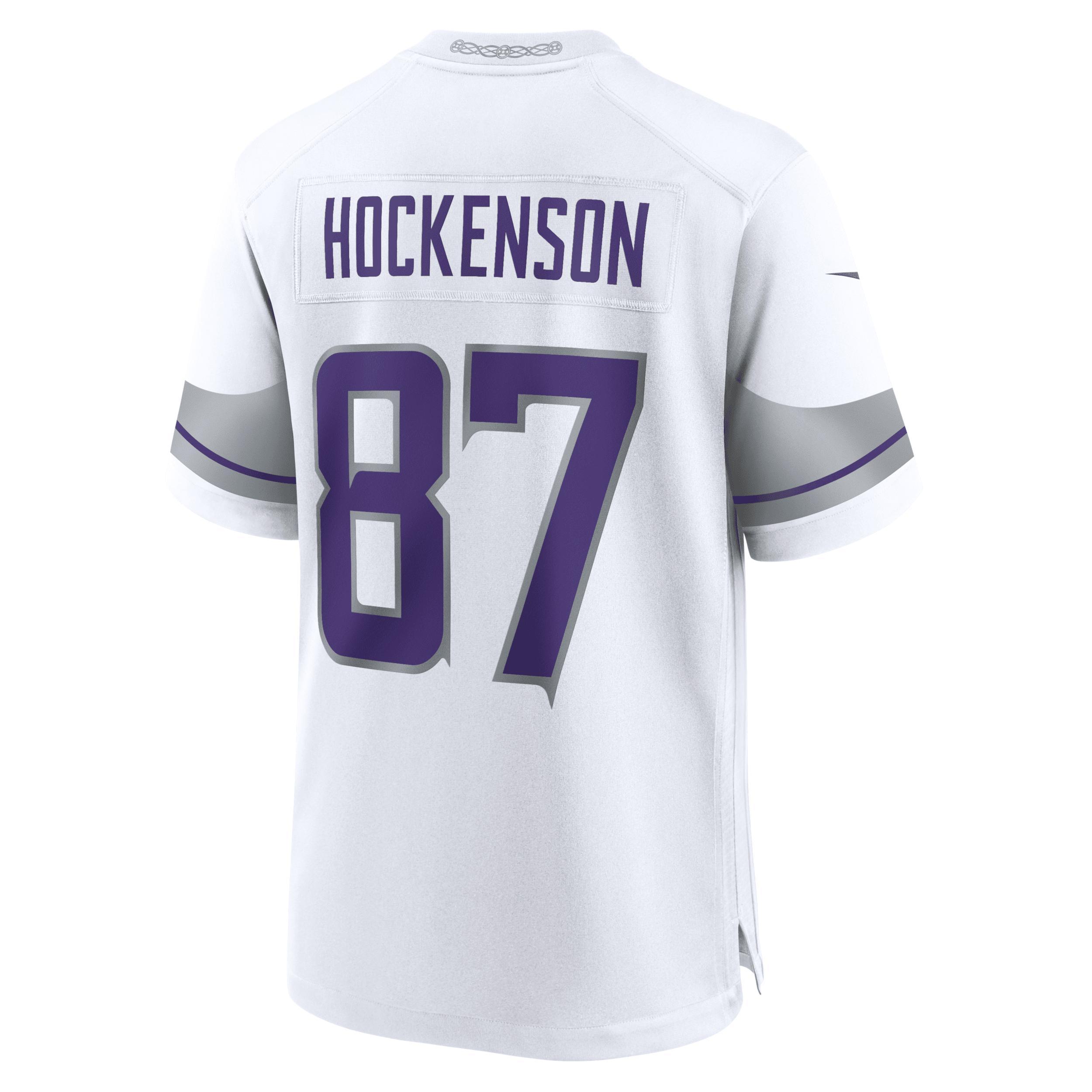 T.J. Hockenson Minnesota Vikings Nike Men's NFL Game Jersey Product Image