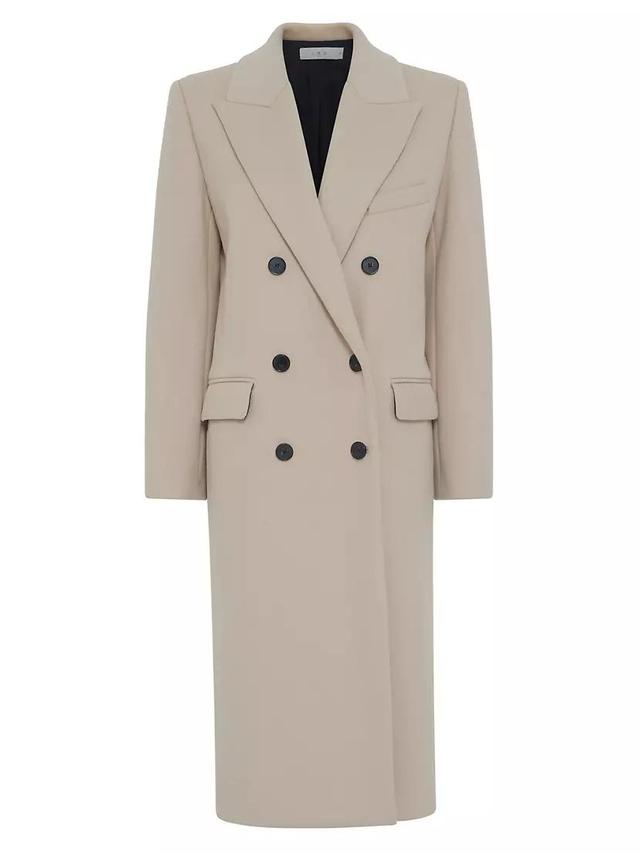 Garance Long Wool Coat Product Image