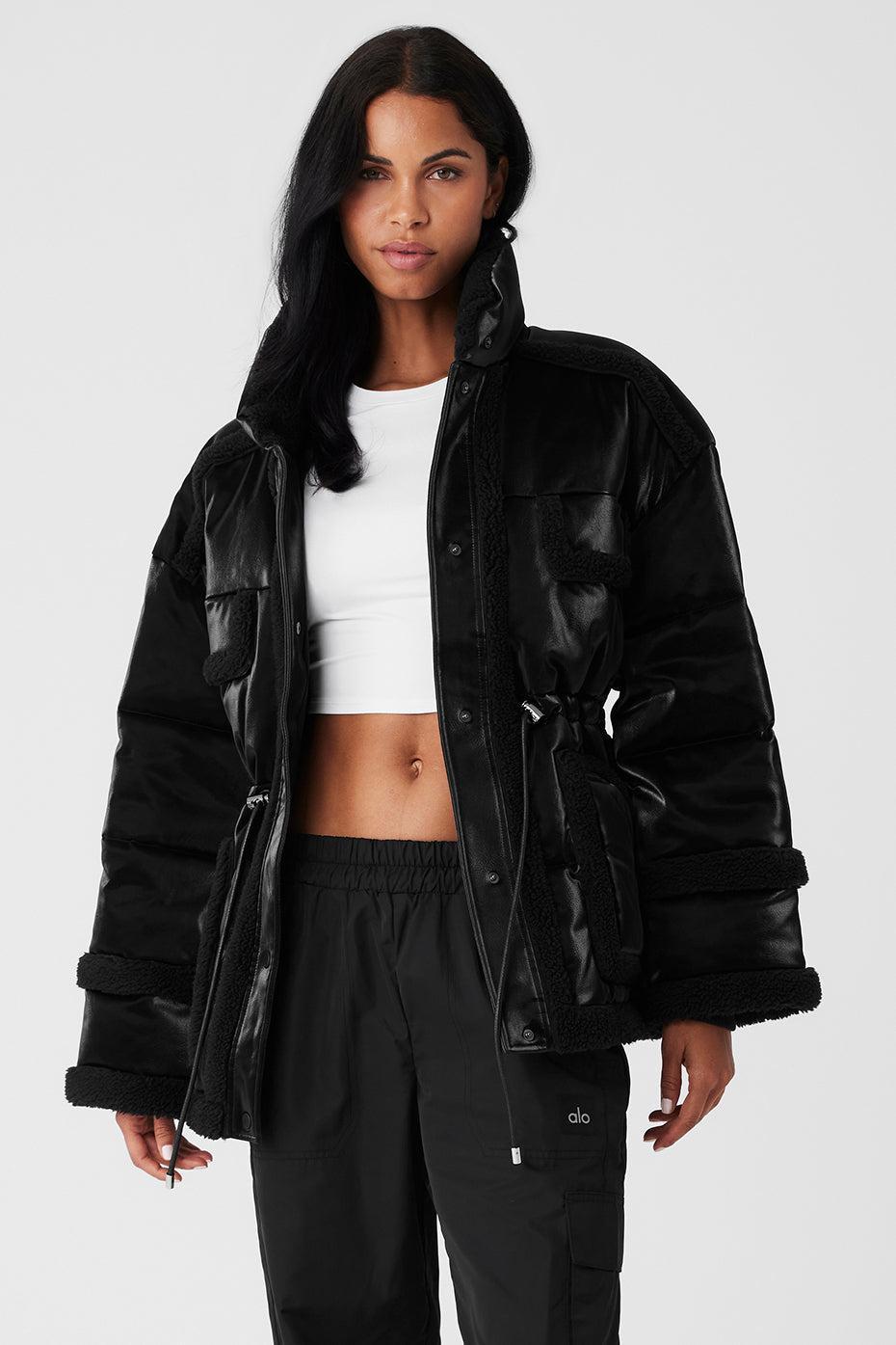 Ice Breaker Puffer Jacket - Black Female product image