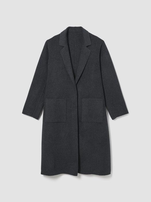 Doubleface Wool Cloud Notch Collar Coat Product Image