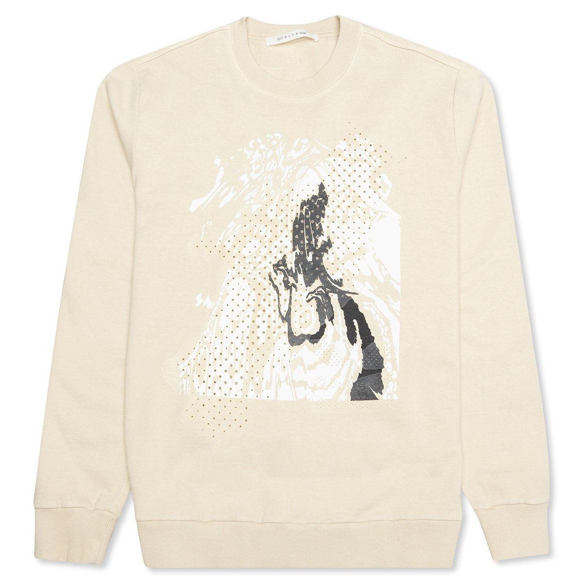 Crewneck w/ Print - Sand Male Product Image