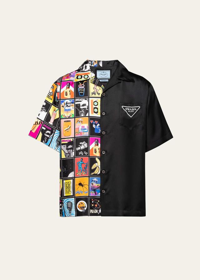 Mens Megamix Double Match Camp Shirt Product Image