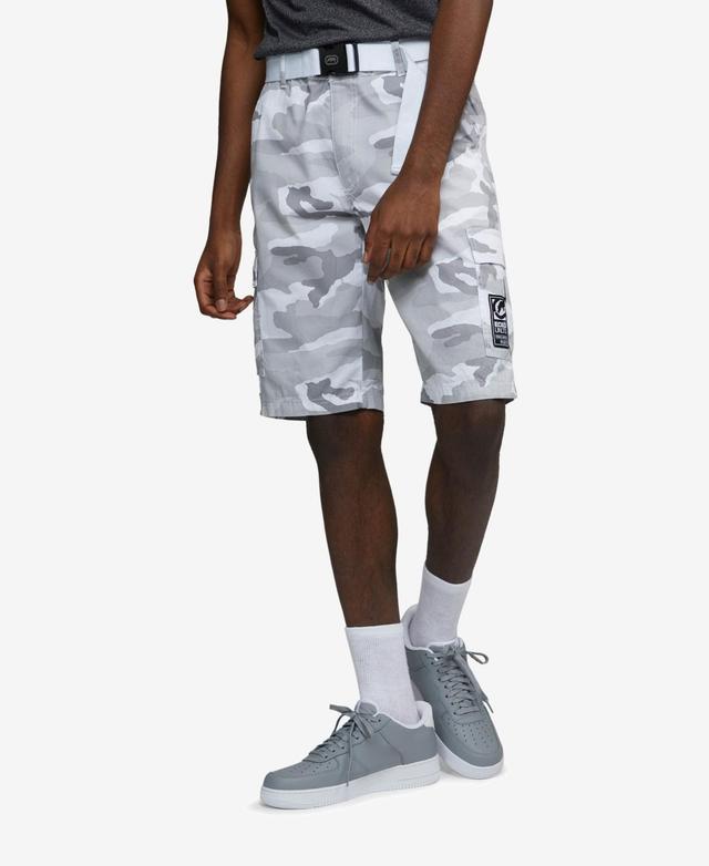 Ecko Unltd Mens Big and Tall Rewind Belted Cargo Shorts Product Image