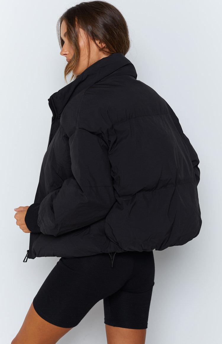 Remi Puffer Jacket Black Product Image