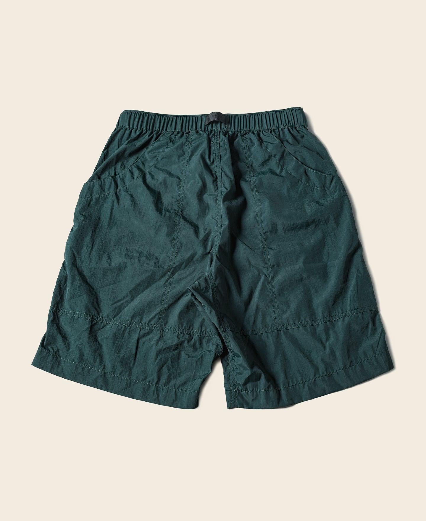 Nylon Climbers' Shorts - Green Product Image