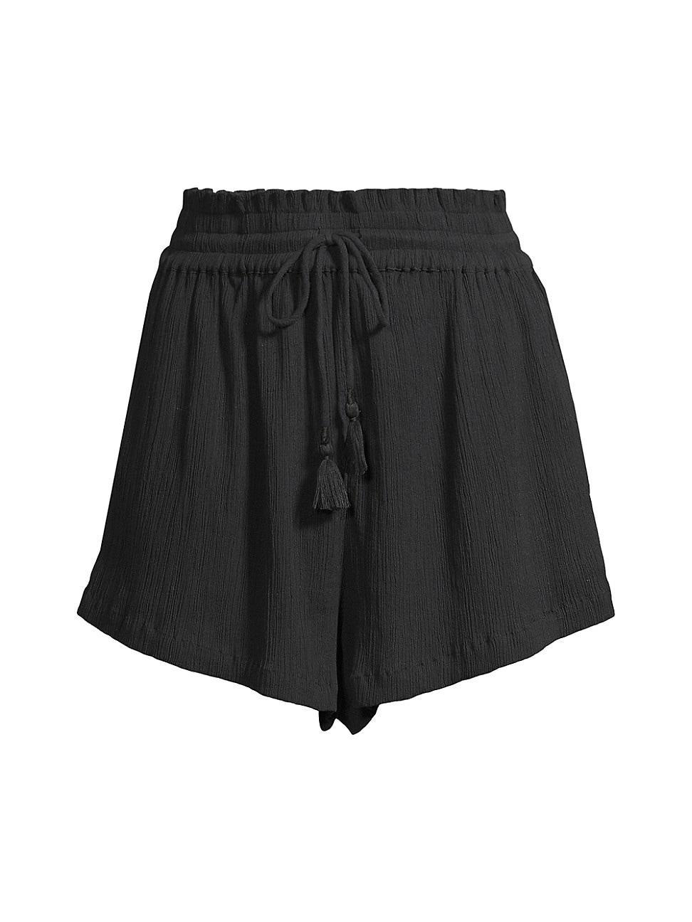 Womens Vicki Cotton Drawstring Shorts Product Image