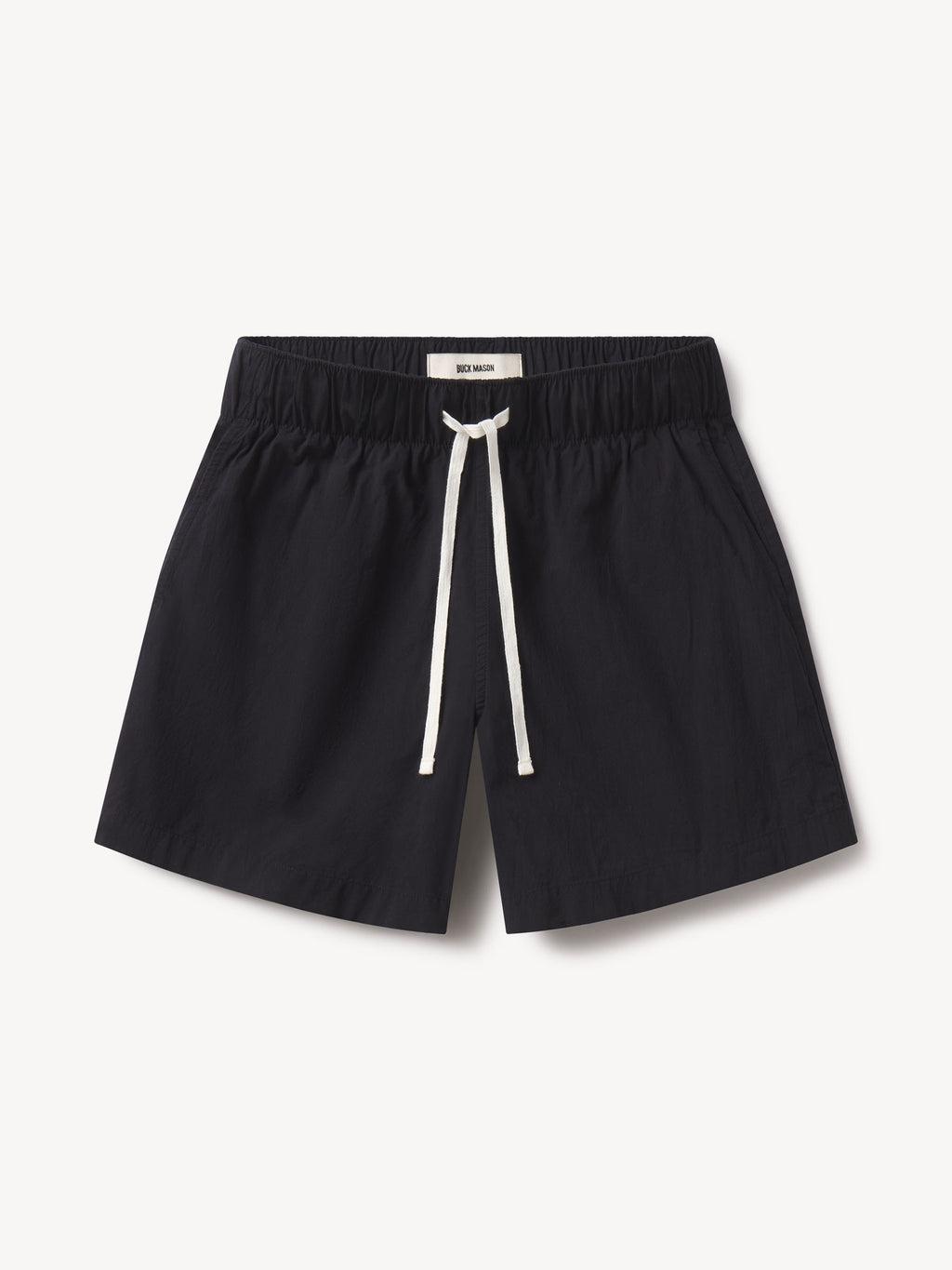 Black Mainstay Cotton Catalina Short - Buck Mason- Modern American Classics Product Image