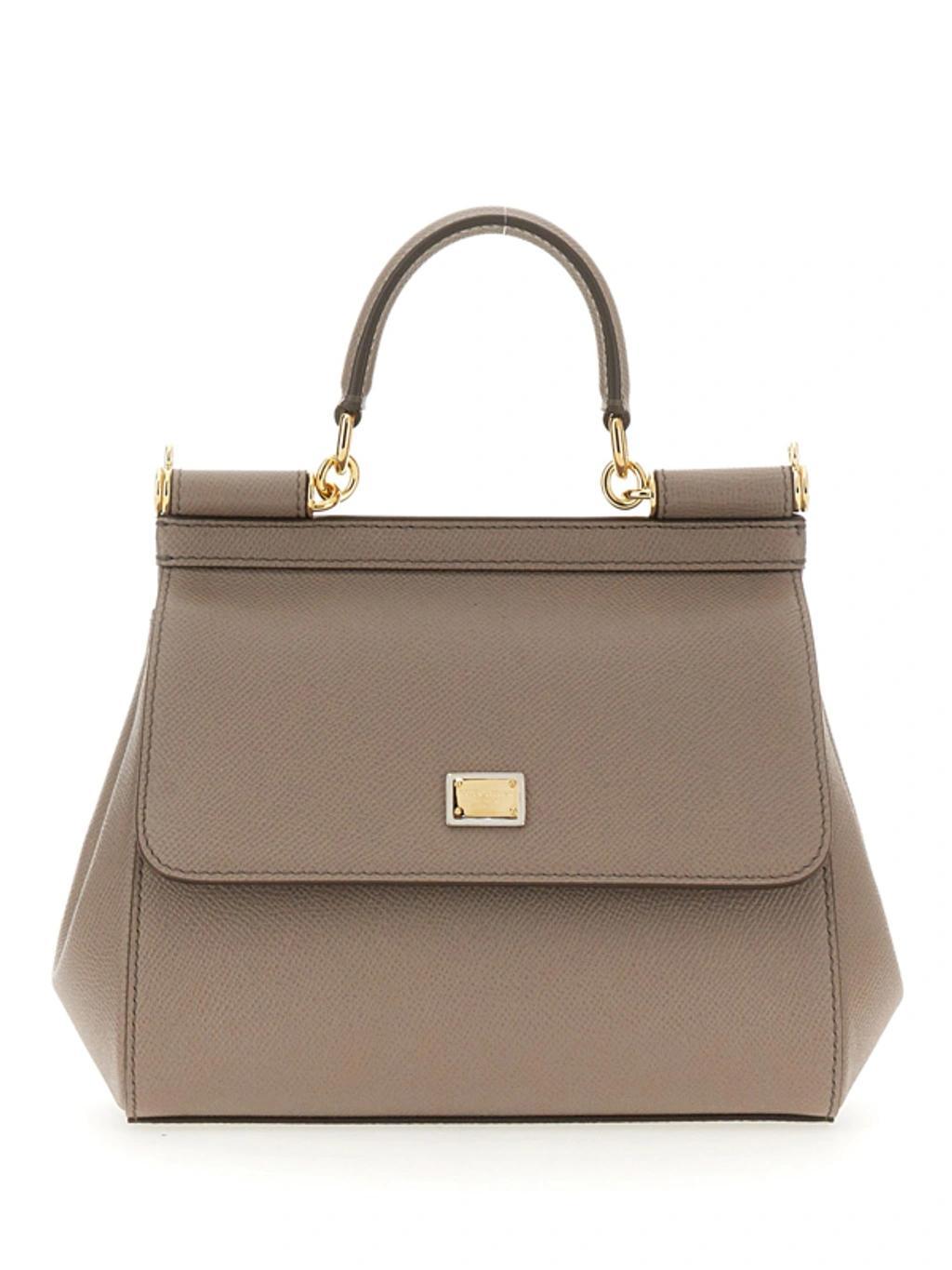 Medium Sicily Shoulder Bag In Dove Product Image