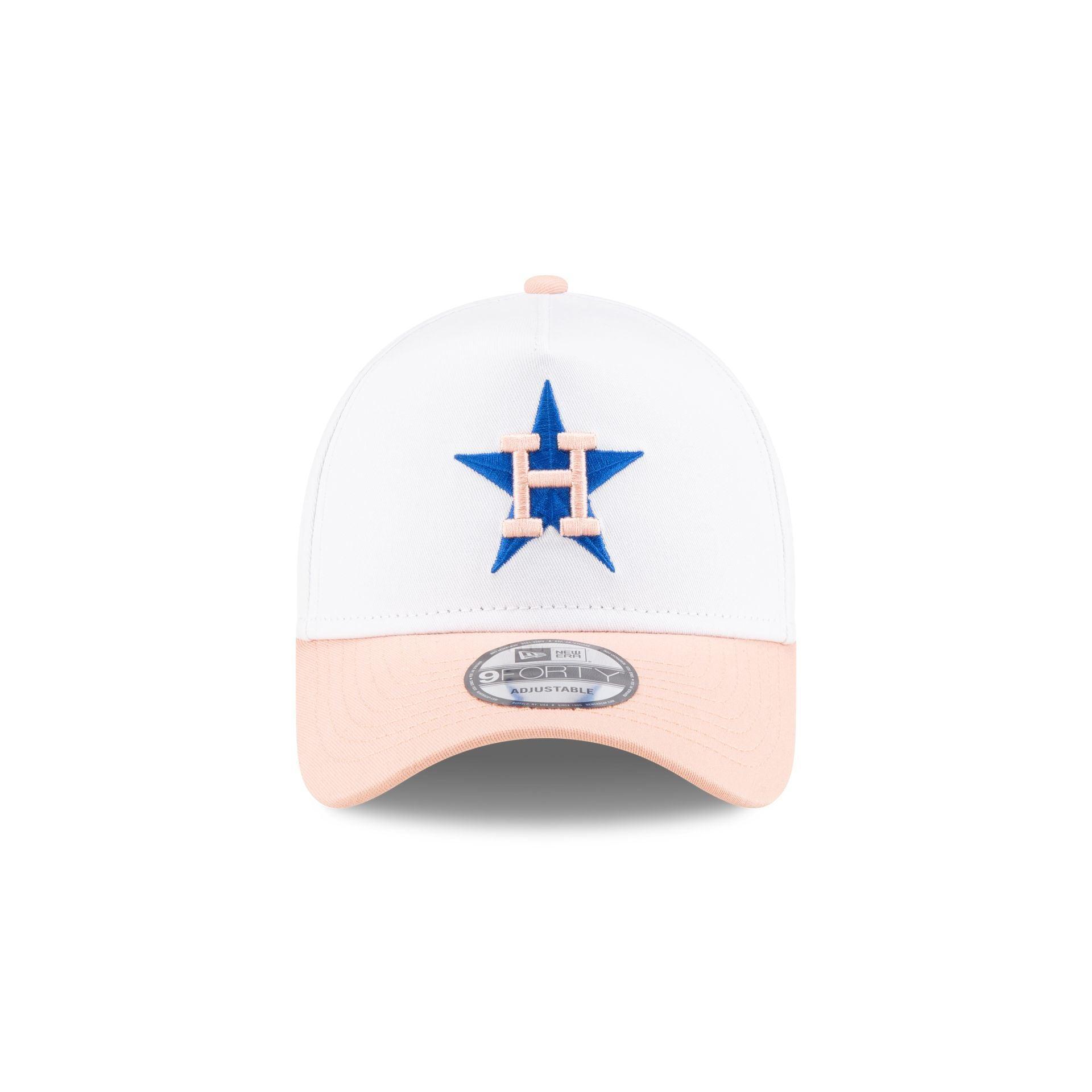 Houston Astros Spring Colorway 9FORTY A-Frame Snapback Hat Male Product Image