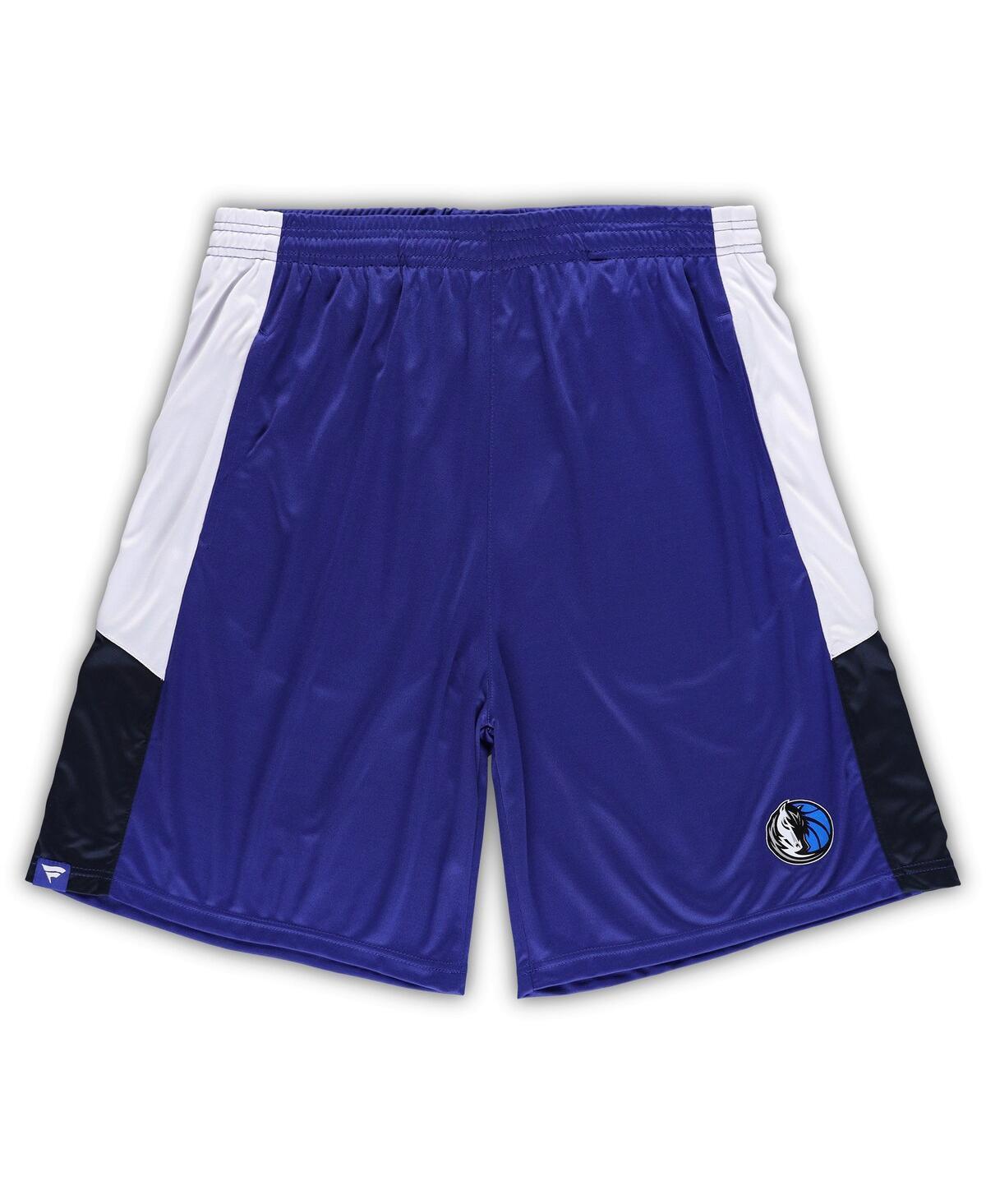 Mens Fanatics Branded Dallas Mavericks Big & Tall Champion Rush Practice Shorts Product Image