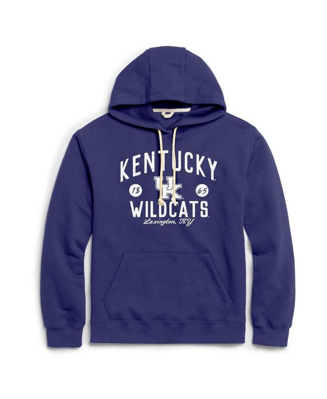 Mens League Collegiate Wear Royal Kentucky Wildcats Bendy Arch Essential Pullover Hoodie Product Image