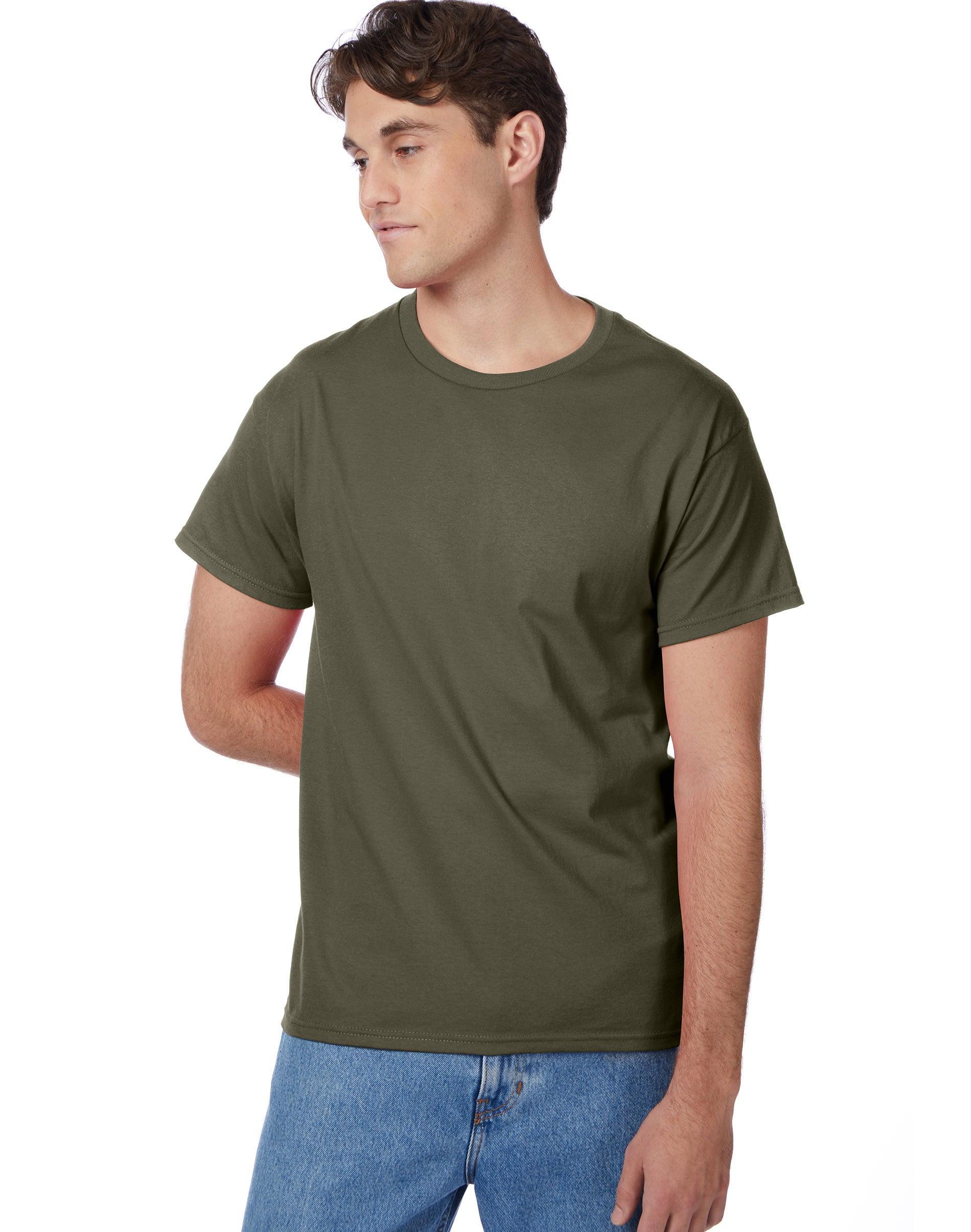 Hanes Authentic Mens T-Shirt Deep Forest 4XL Product Image