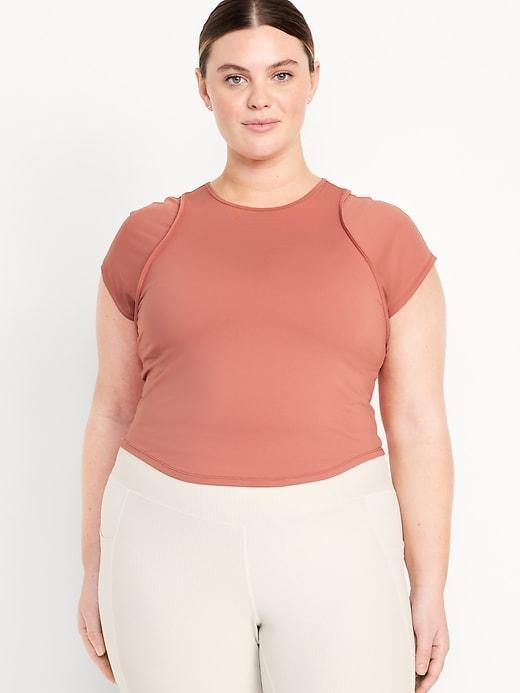 FlowForm Crop Cutout-Back Top Product Image